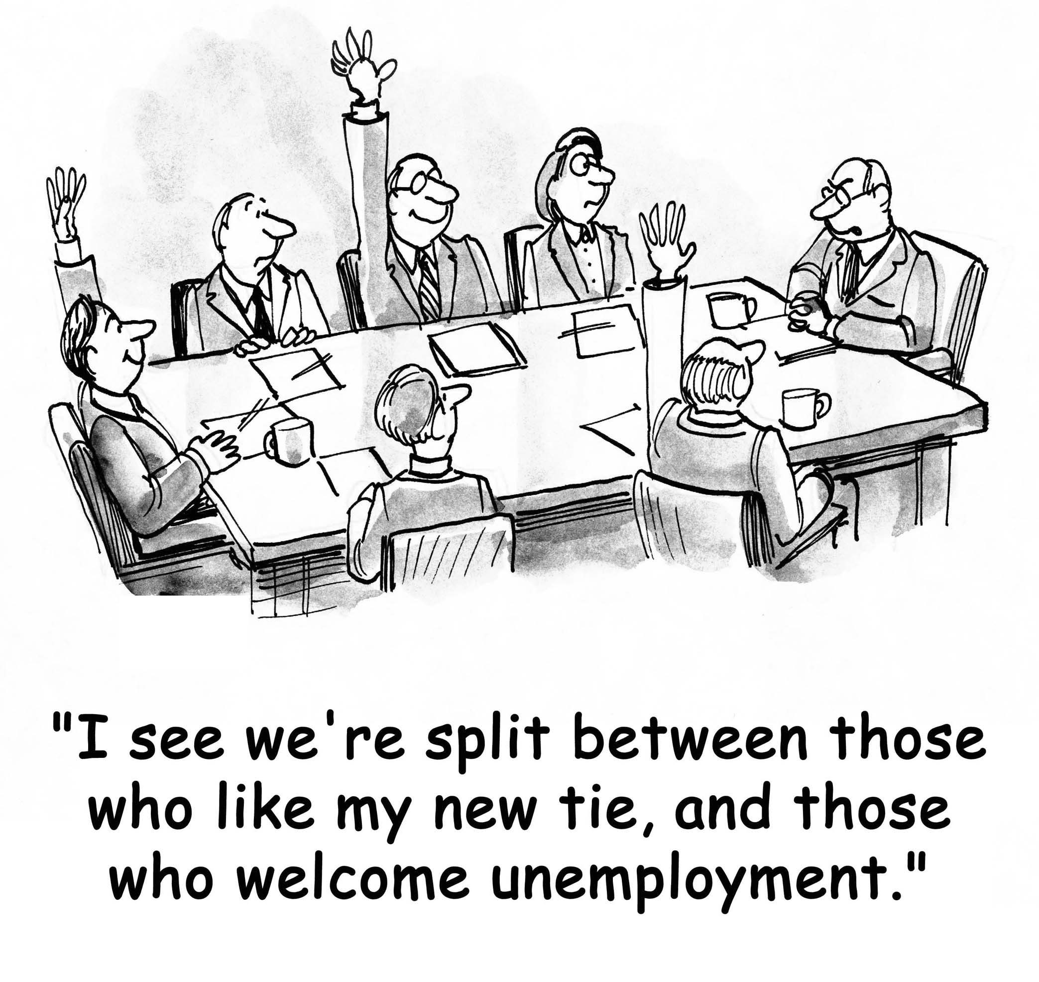 Unemployment Cartoon